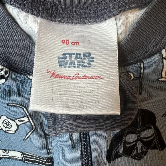 Hanna Andersson Star Wars Zip Up Jammies - Picture 3 of 3